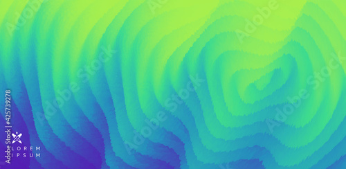 Abstract splash with ripples. Background for banner, poster, flyer, card, cover or brochure. 3D wavy vector illustration.