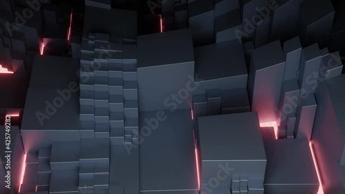 Abstract 3d city