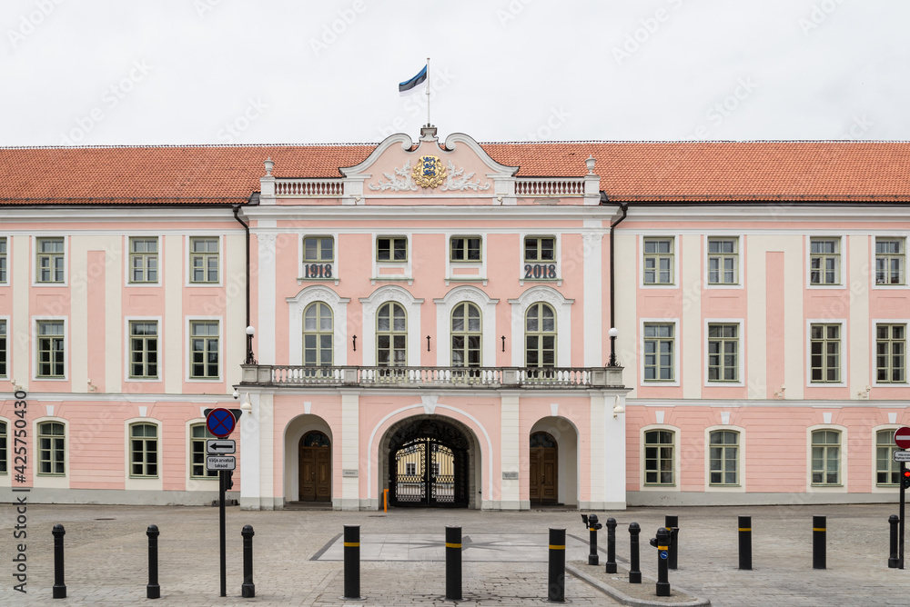 Tallinn capital of Estonia Toompea Castle