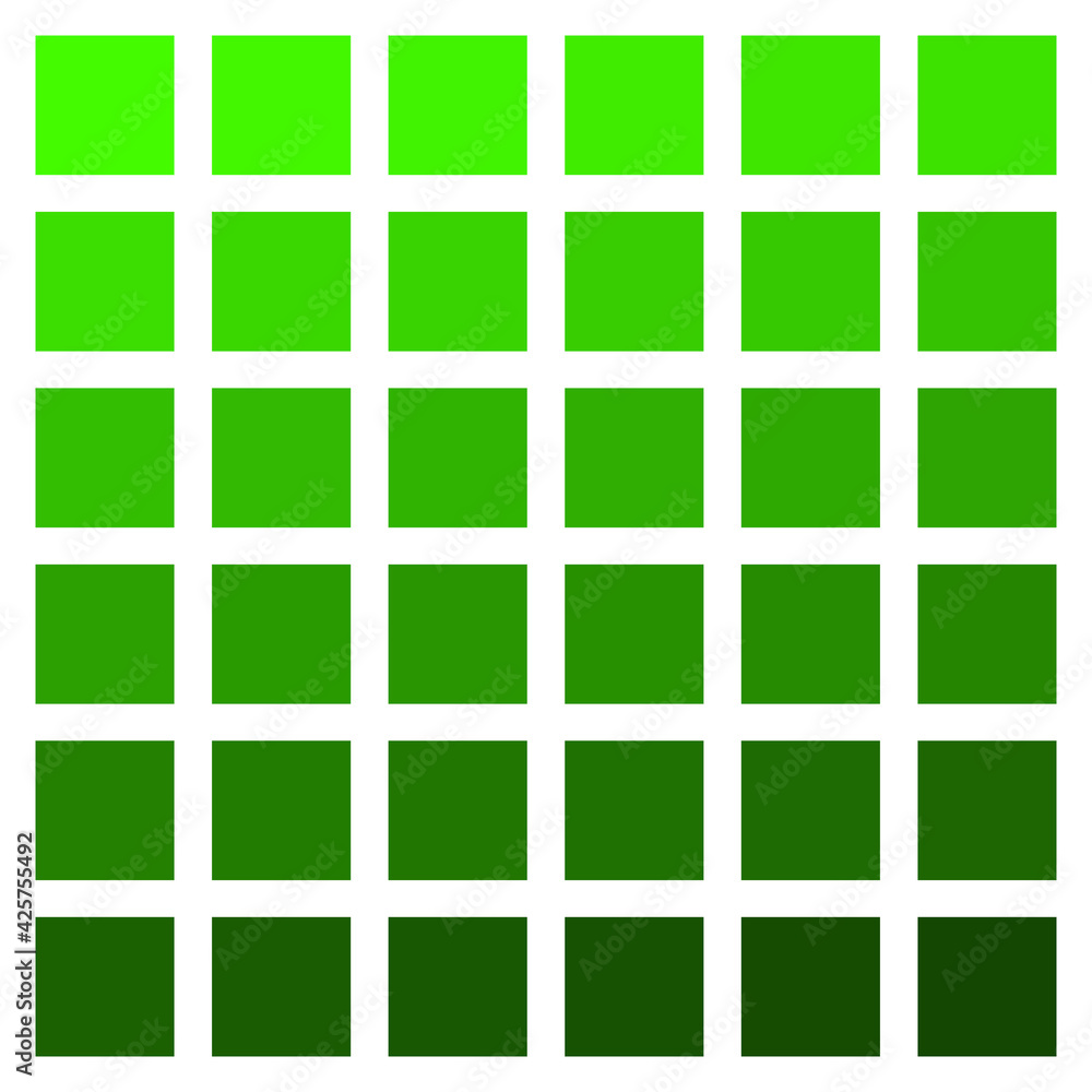 Vettoriale Stock Green color palette vector green vegetation grass color  palette | Adobe Stock