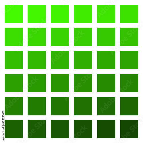 Green color palette vector green vegetation grass color palette