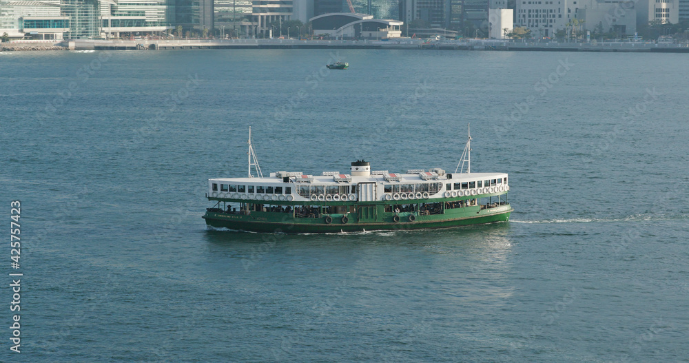 Star Ferry on the bay