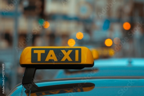 German Taxi sign/ deutsches Taxizeichen