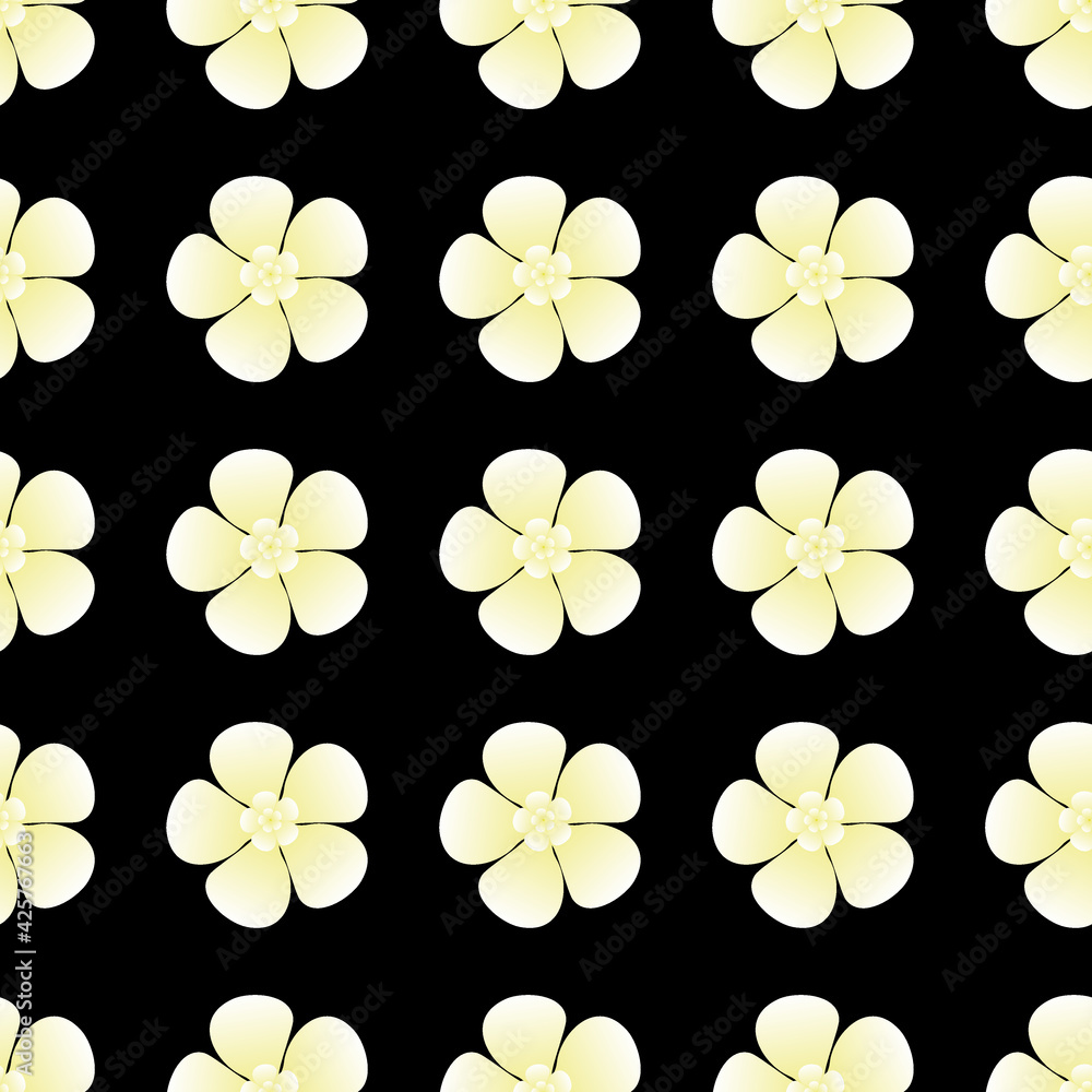 Seamless Pattern With Floral Motifs able to print for cloths, tablecloths, blanket, shirts, dresses, posters, papers. Seamless Pattern With Floral Motifs able to print for cloths, tablecloths, blanket, shirts, dresses, posters, papers.