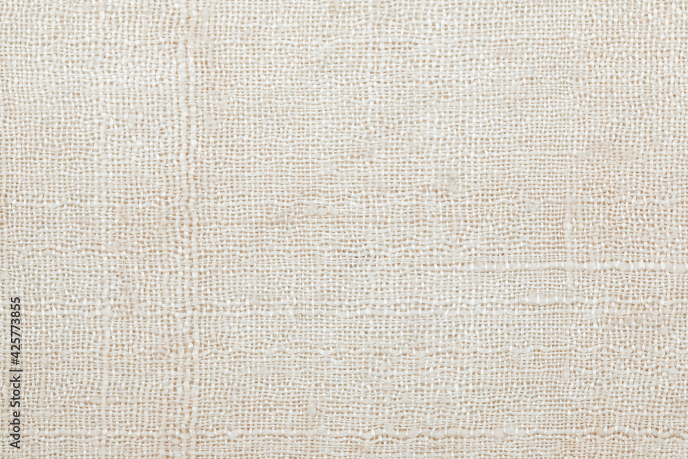 White linen fabric texture or background. White linen fabric texture or background.