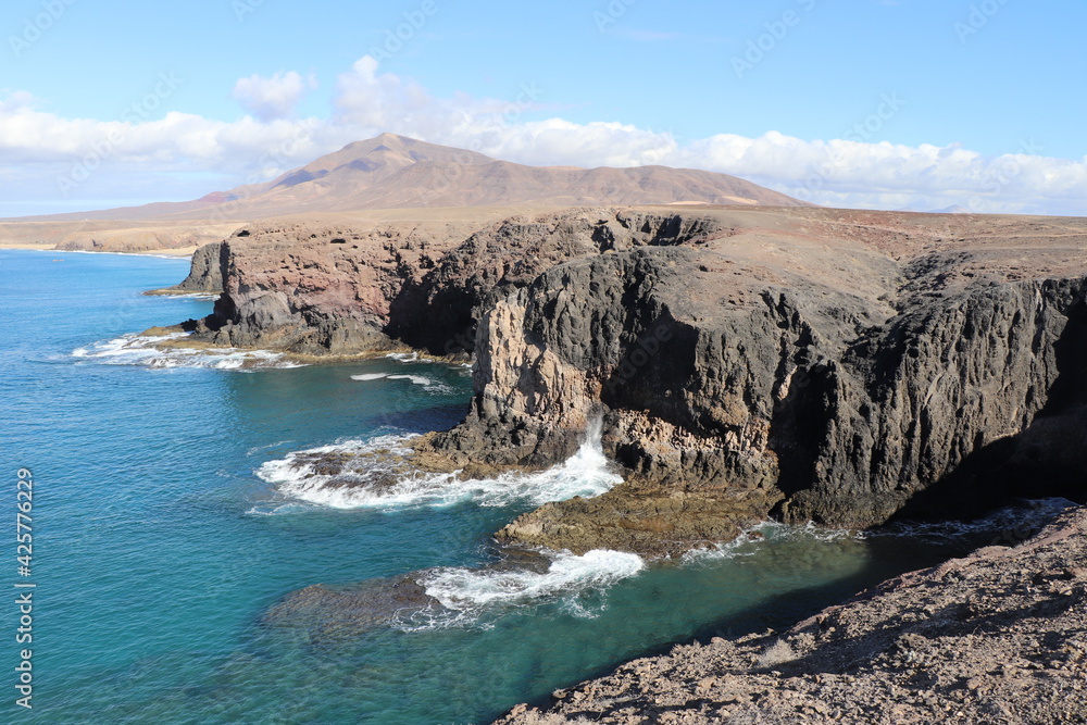 Plage de Papagayo Playa Blanca Lanzarote Canaries Espagne