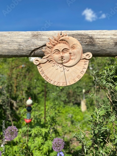 wooden sign in the park