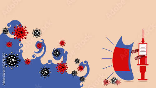 The waves of devastation of the coronavirus crisis, the second and third waves will be worse, the critical concept of killing, fear and panic. But the vaccine will save humanity and the economy.
