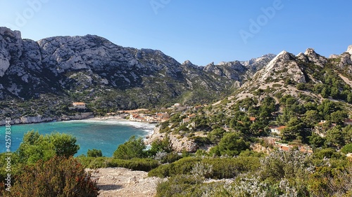 lake in the mountains