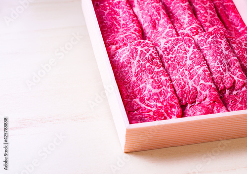 Japanese beef gift box ( named Furusato-nozei )