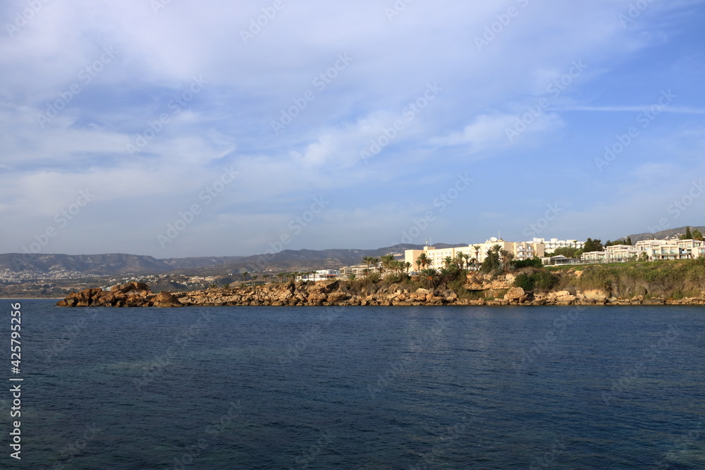 Atlantica Mare Village tourist resort in Paphos in Cyprus