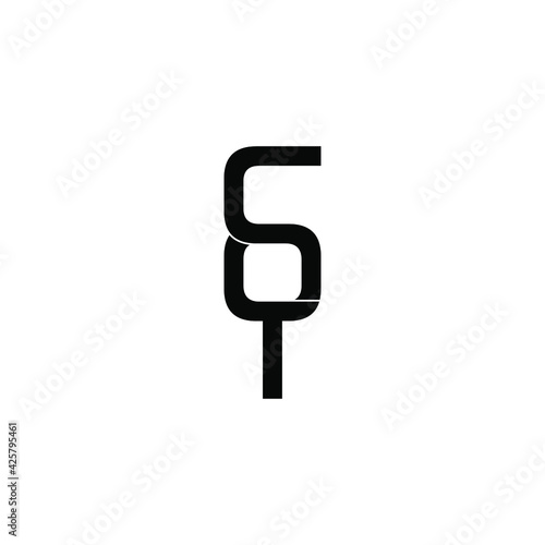 cot letter original monogram logo design