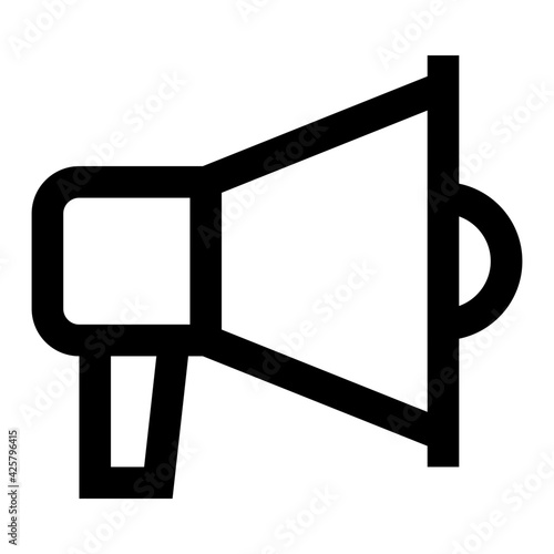 
A promotion icon in linear design 

