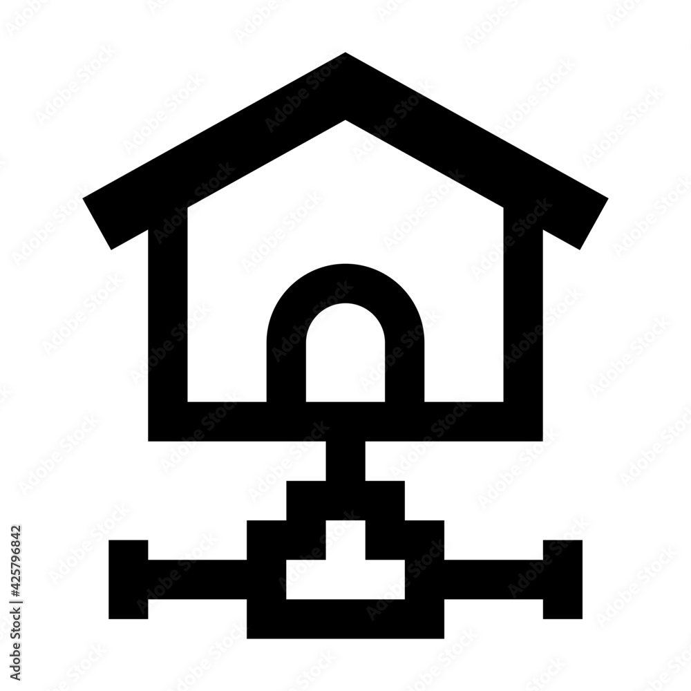 Download this trendy linear icon of home network
Download this trendy linear icon of home network
