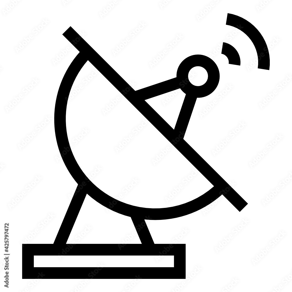 Download a satellite linear icon
Download a satellite linear icon