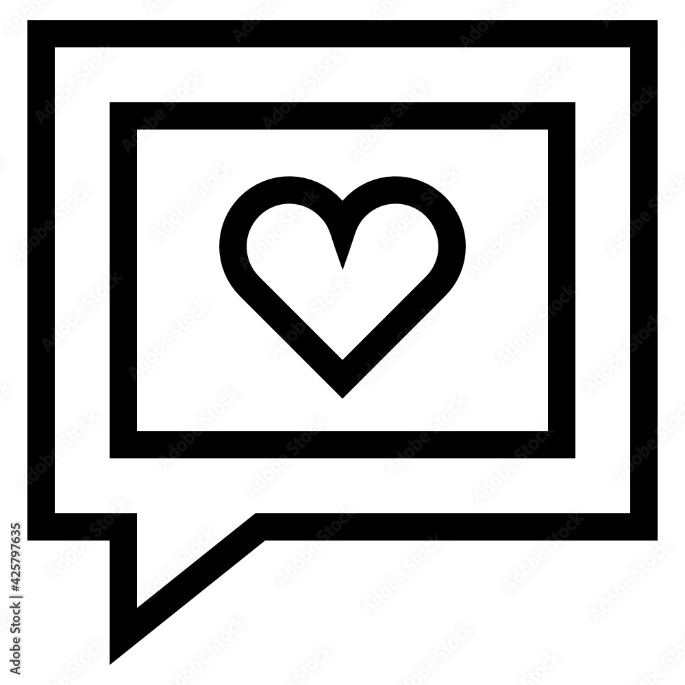 A heart like denoting feedback, linear icon
A heart like denoting feedback, linear icon