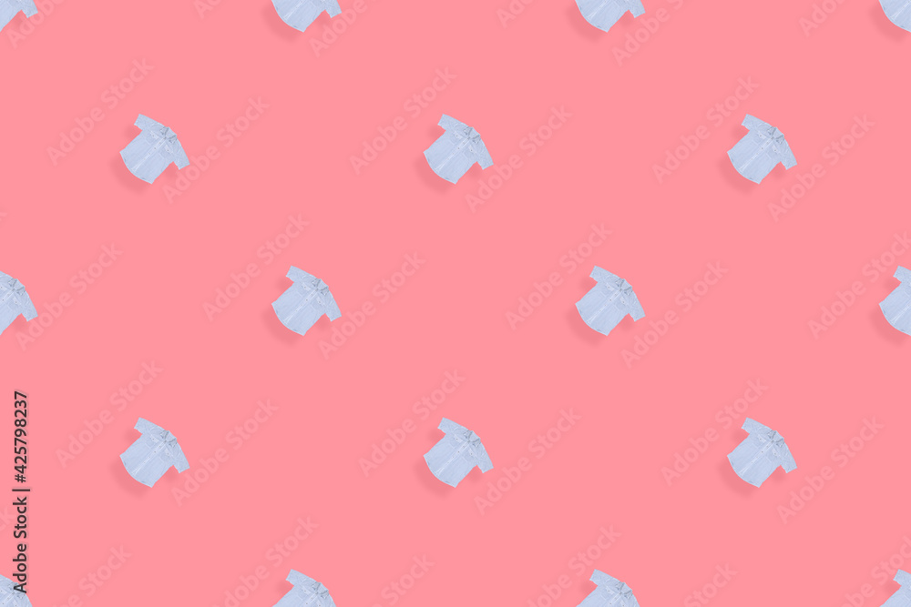Short sleeve shirts seamless pattern. Bright background from a shirt. Short sleeve shirts seamless pattern. Bright background from a shirt.