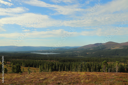 View out from high up in the Cairngorms © Stephen
