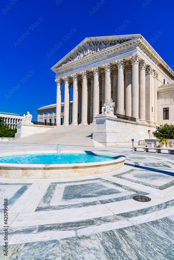 Obraz premium Washington, USA - Supreme Court America