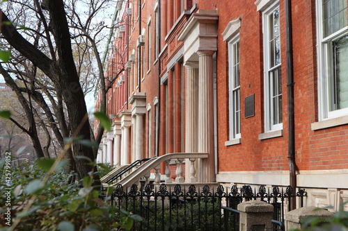 Wallpaper Mural New York Houses Torontodigital.ca