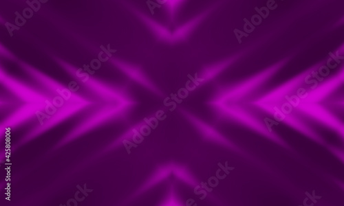 Ultraviolet blurred neon abstract background. Blurred purple lines on a dark background.