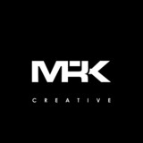 MRK Letter Initial Logo Design Template Vector Illustration