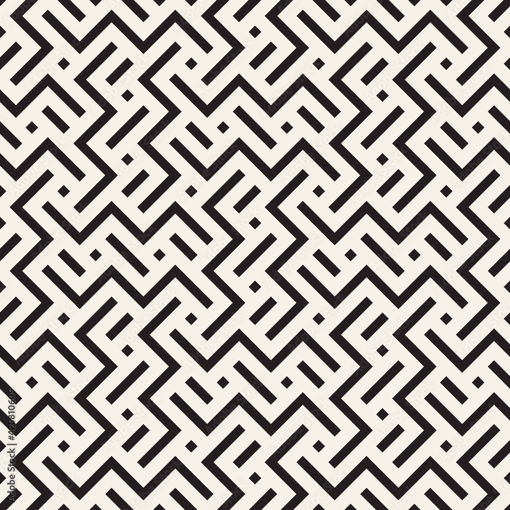 Vector seamless pattern. Modern stylish abstract texture. Repeating geometric tiles Vector seamless pattern. Modern stylish abstract texture. Repeating geometric tiles