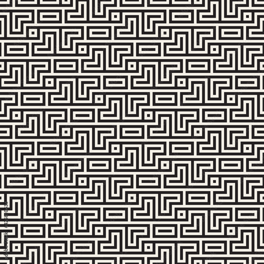 Vector seamless pattern. Modern stylish abstract texture. Repeating geometric tiles Vector seamless pattern. Modern stylish abstract texture. Repeating geometric tiles