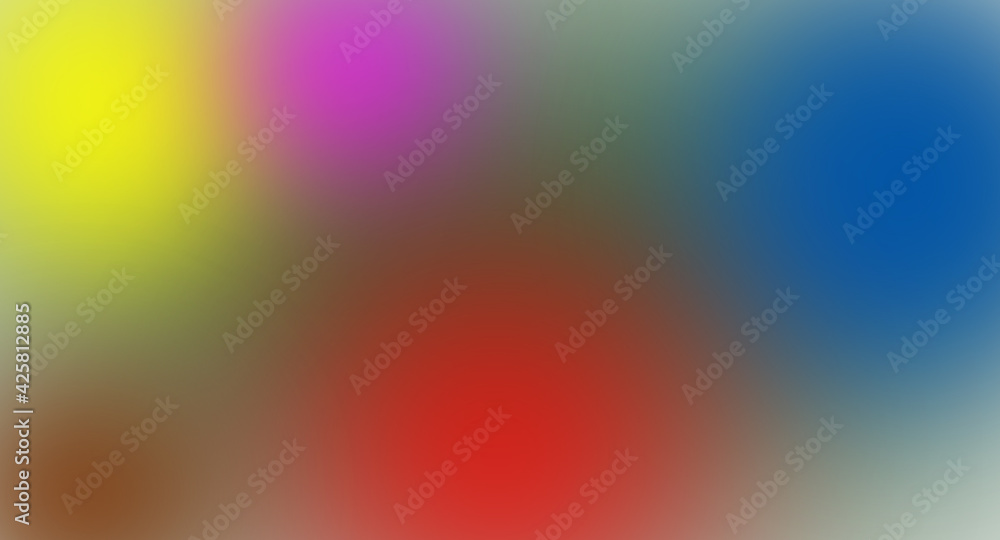 abstract colorful background with blue red yellow  green motion blur