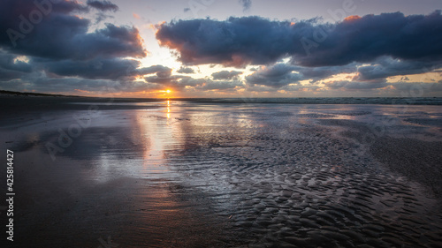 Dawn at the north sea on Ameland © flint0010