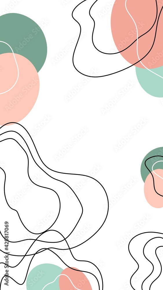 Background for creating stories, botanical elements, abstraction for creating business cards, postcards, home decor and posters, dots and spots Background for creating stories, botanical elements, abstraction for creating business cards, postcards, home decor and posters, dots and spots