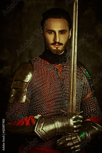 Fotografia armor for strong men
