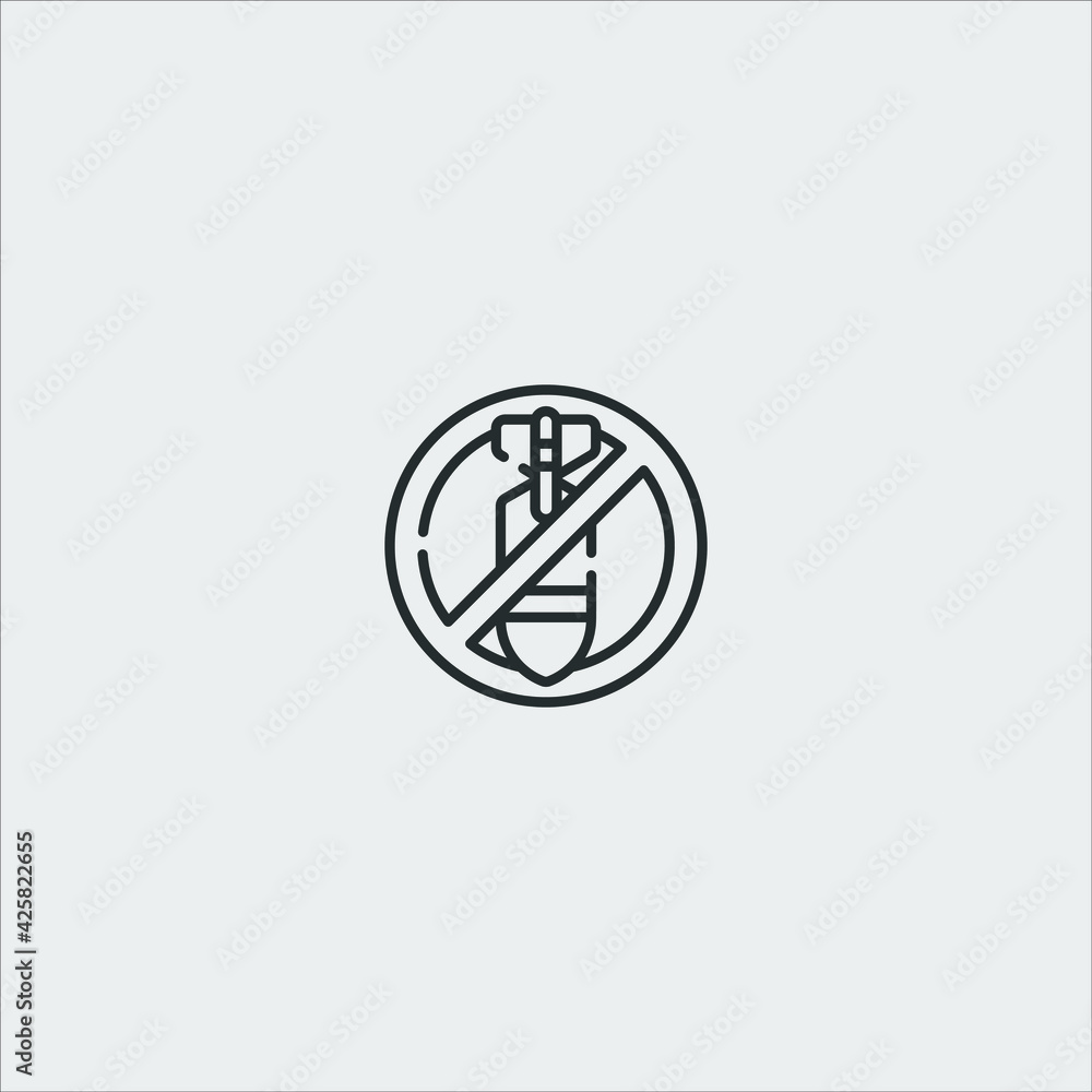 no war icon vector sign symbol no war icon vector sign symbol