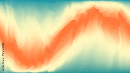Bright green, yellow and red colors background