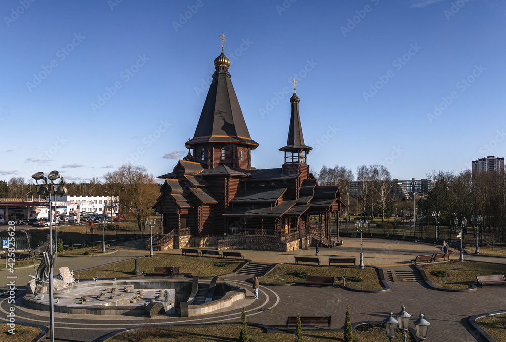 Temple in honor of the Holy Trinity
In Minsk. Belarus