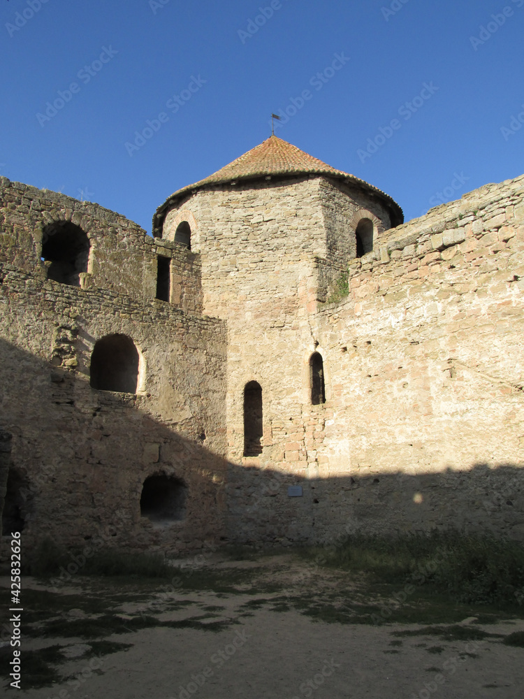 old fortress in the town