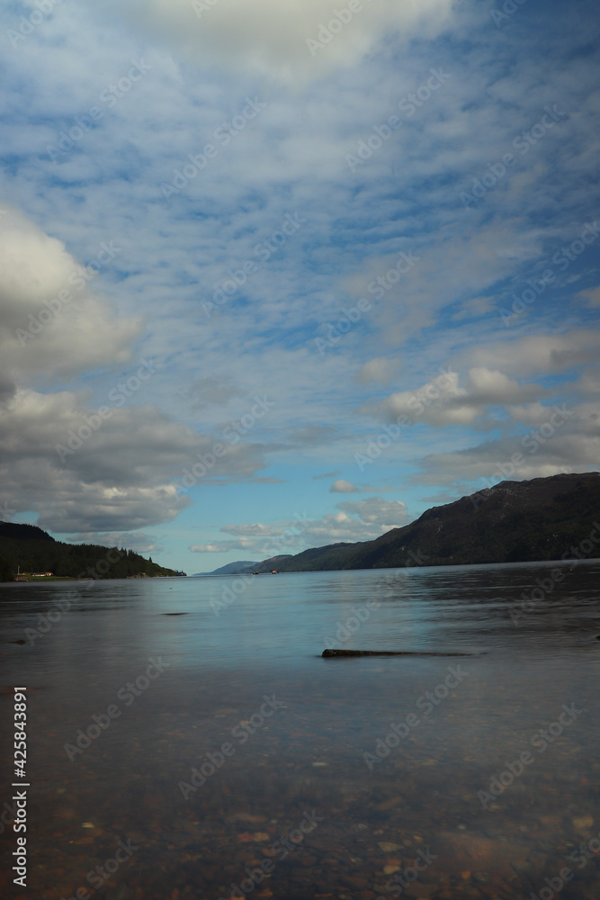 A sunny day on Loch Ness