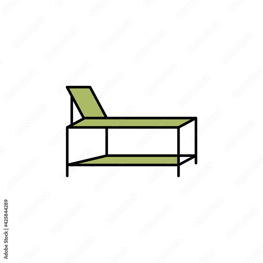 spa bed outline icon. Signs and symbols can be used for web, logo, mobile app, UI, UX spa bed outline icon. Signs and symbols can be used for web, logo, mobile app, UI, UX