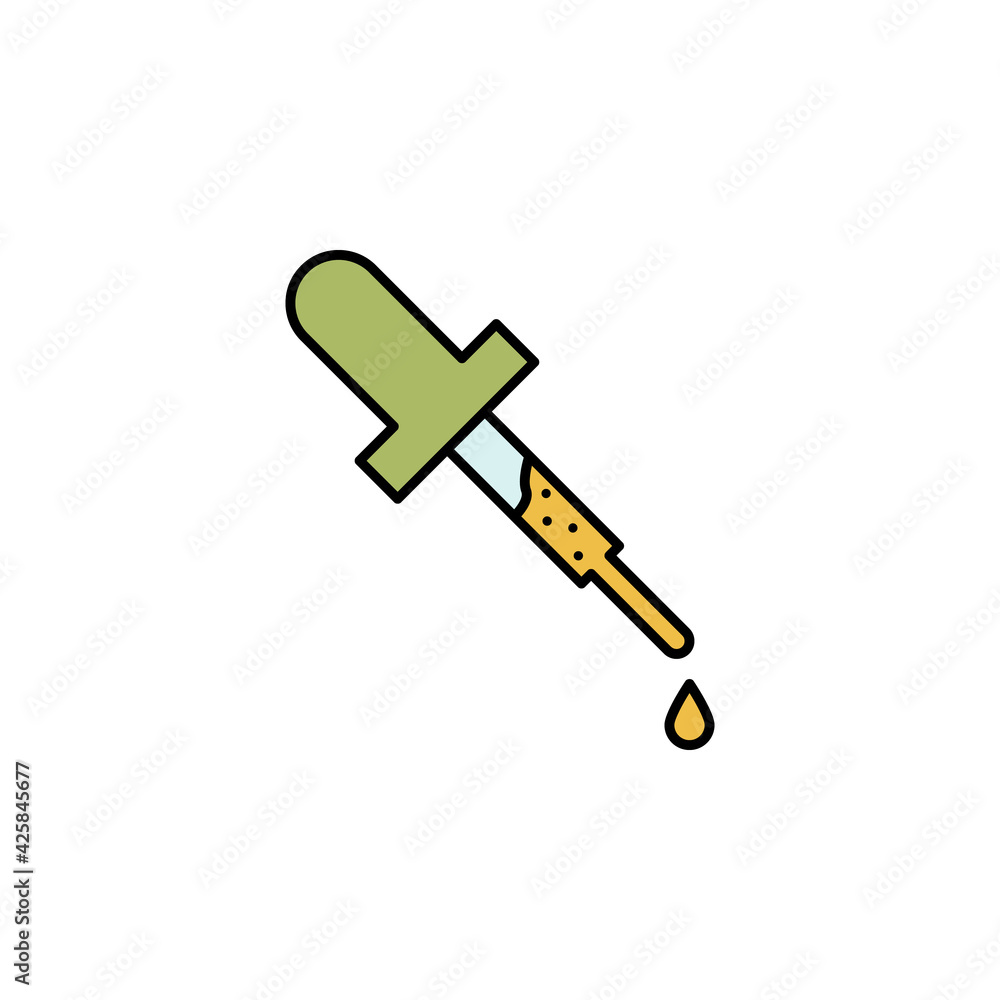 Dropper, medical, spa outline icon. Signs and symbols can be used for web, logo, mobile app, UI, UX Dropper, medical, spa outline icon. Signs and symbols can be used for web, logo, mobile app, UI, UX