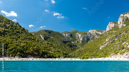 Cala Sisine, a bay along the Orosei gulf (Sardinia, Italy)