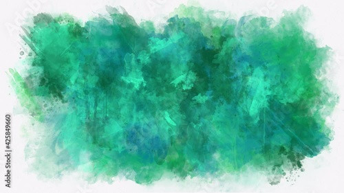 abstract background with ink splash and watercolor motion effect.