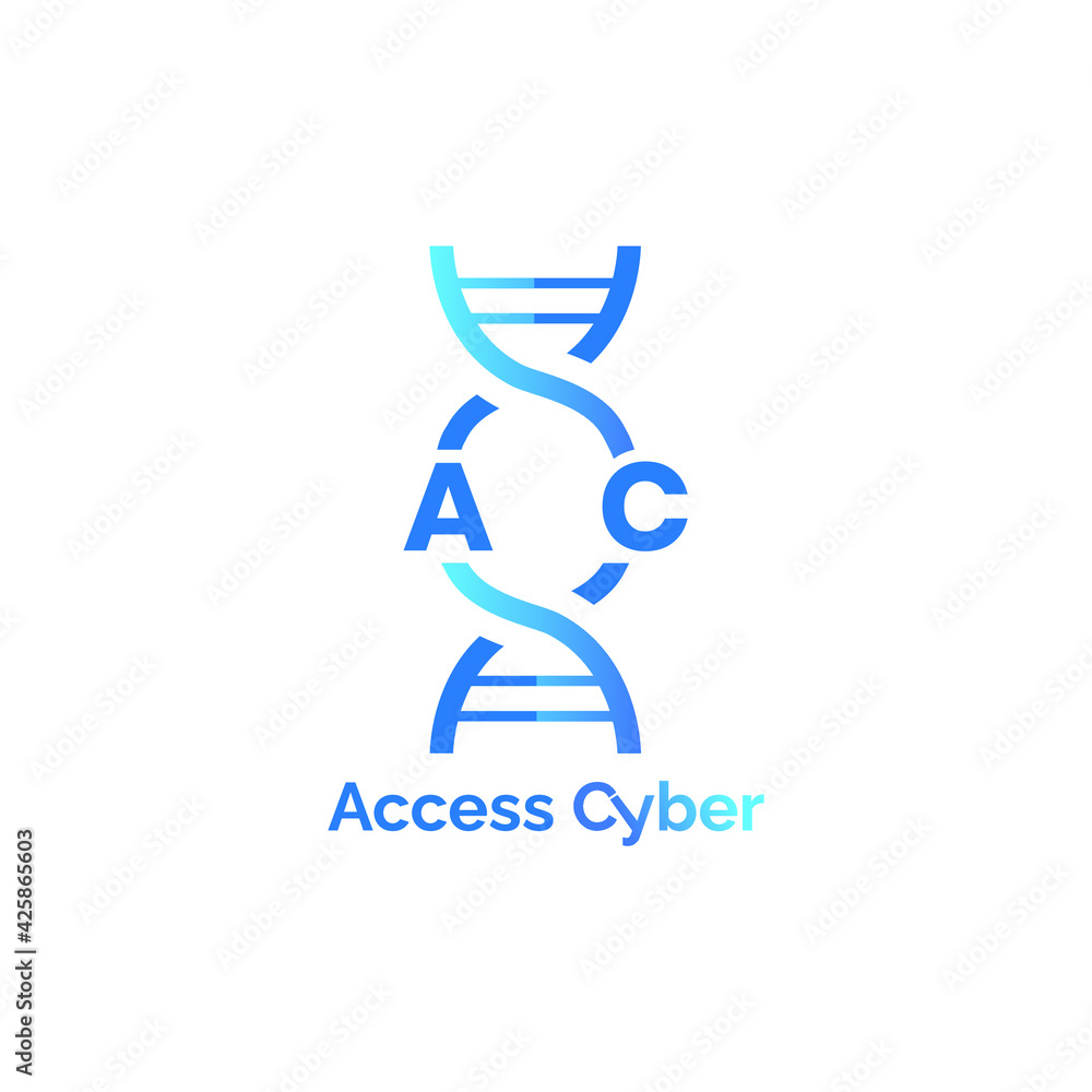 Access Cyber vector Logo Design Access Cyber vector Logo Design