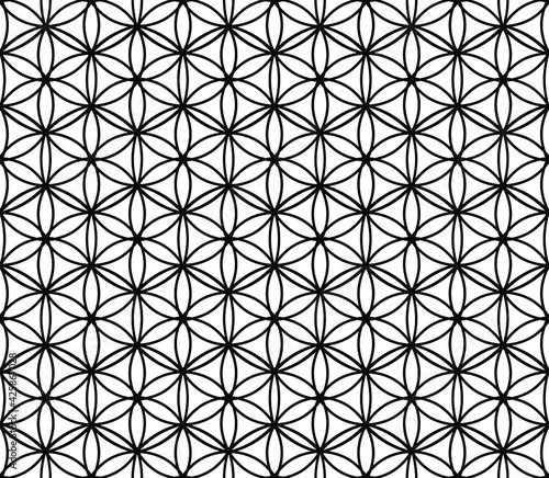 Simply vector pattern. Decorative repeat texture. Flower ornament for sublimation or print. Decorative background.