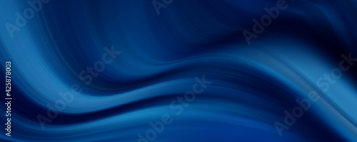 Abstract dark blue distorted background 