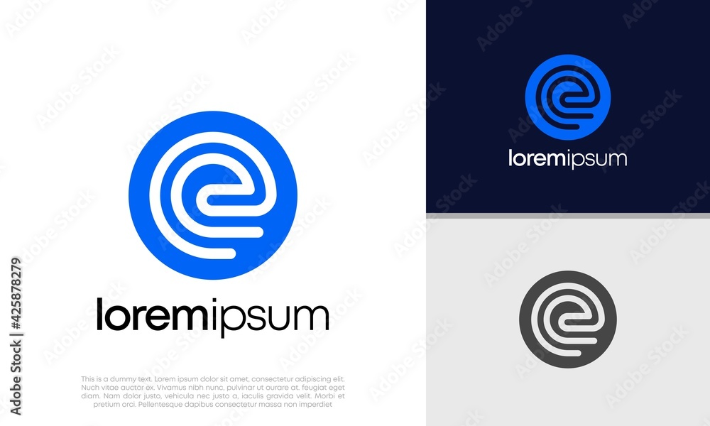 Initials E EE logo design. Initial Letter Logo Initials E EE logo design. Initial Letter Logo