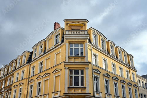 facade of a historic tenement house