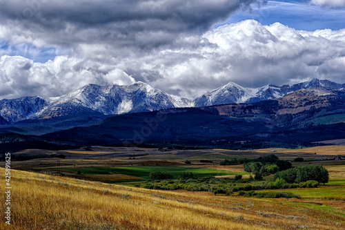 Bridger Mountains;  near Bozeman, Montana photo