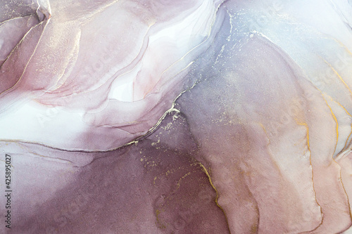 Alcohol ink art colorful background. Fluid art texture. Marble illustration. Abstract wallpaper