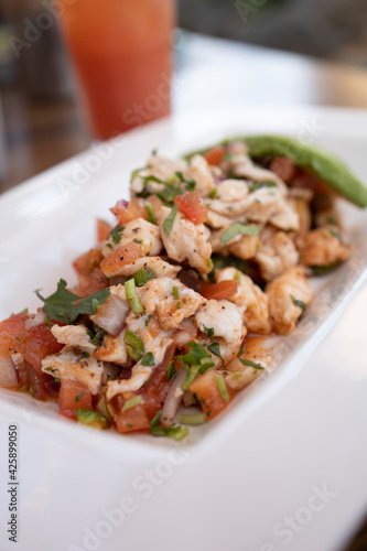 A Plate of Ceviche