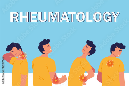 rheumatology disease man